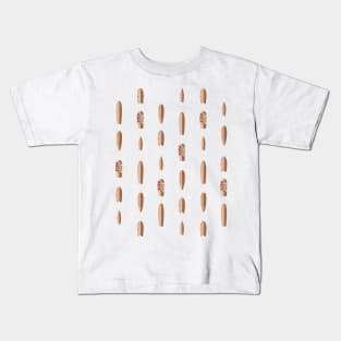 Surboard Qiver Collection boho pattern design Kids T-Shirt